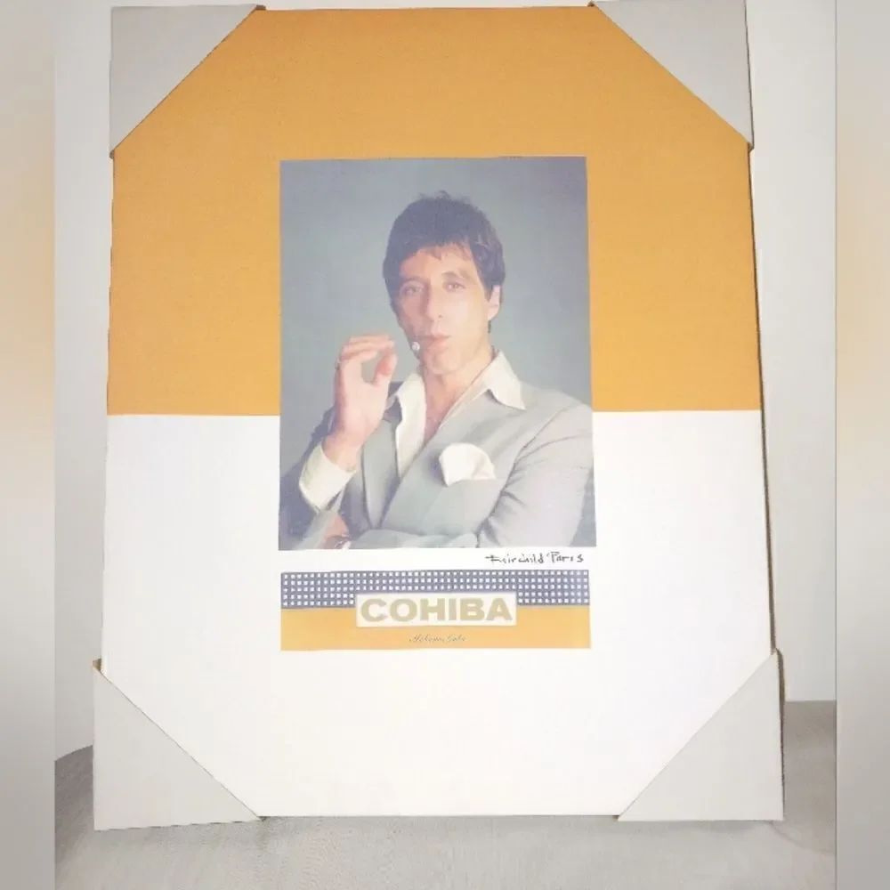 Tony Montana Scarface Canvas Frame